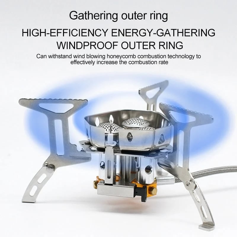 🌞Summer Promotion 49% OFF💥Camping Outdoor Windproof Gas Burner