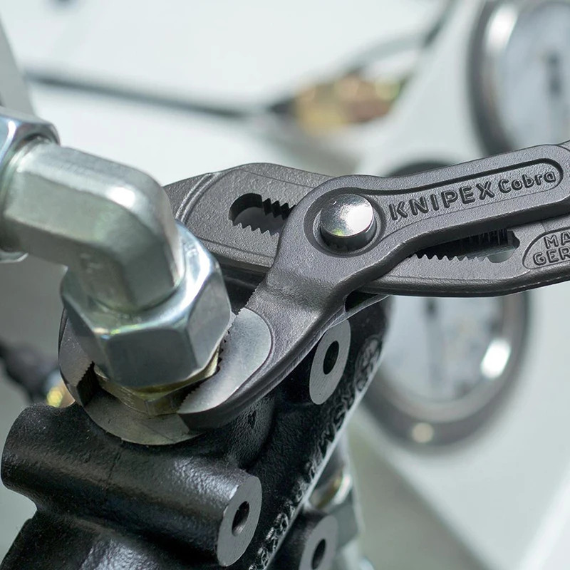 Knipex 10" COBRA HIGH-TECH WATER PUMP PLIERS