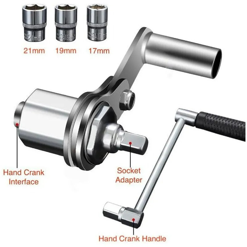  The Ultimate Auto Repair Tool Kit - 680ft-Lb Torque Nut Remover Set For Easy Tire Changes