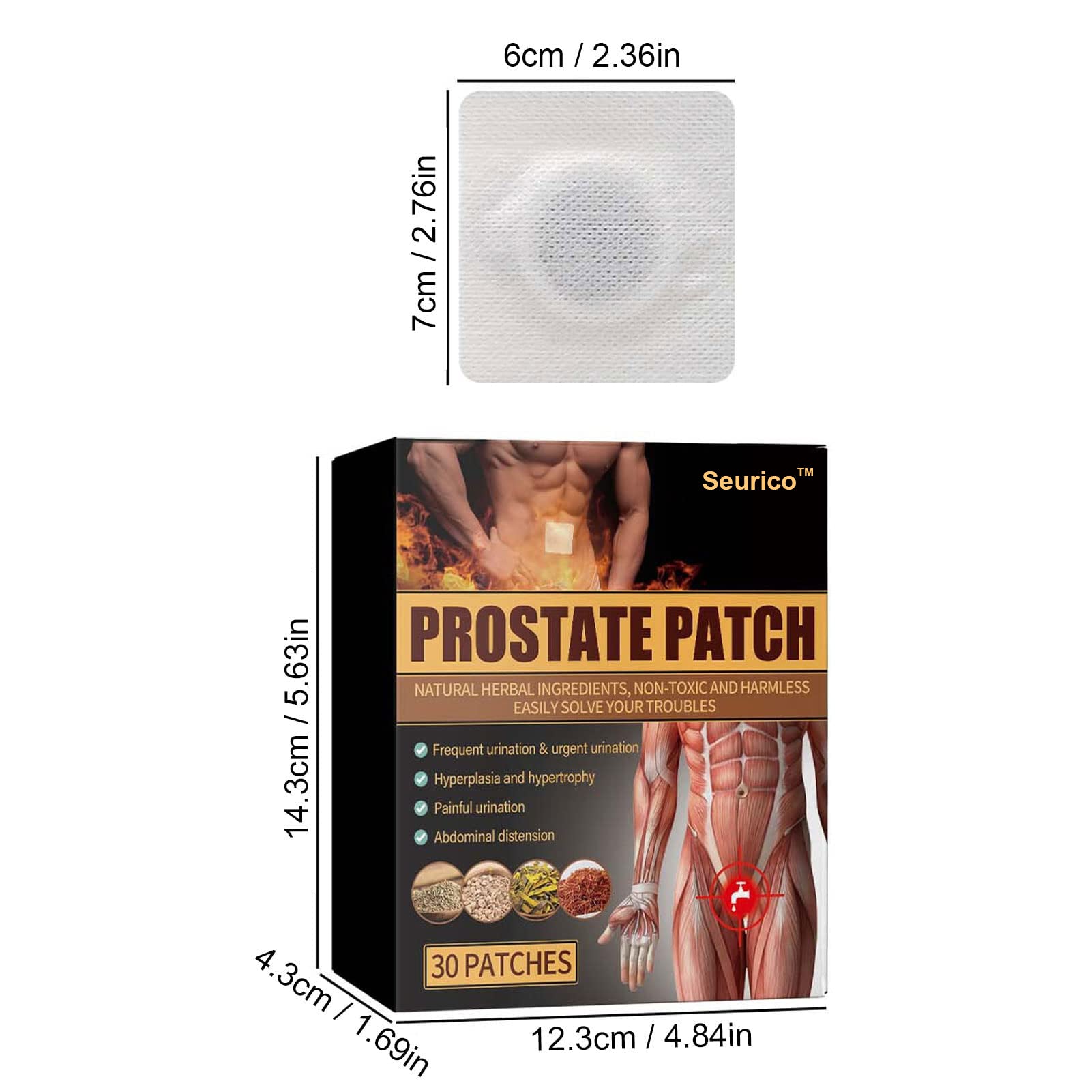 Prostate Treatment Patch (30pcs)