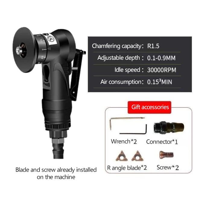 Handheld Small Mini Pneumatic Chamfering Machine