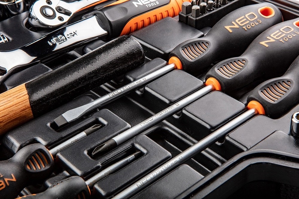 Neo Tools Zestaw narzędzi 100 sztuk