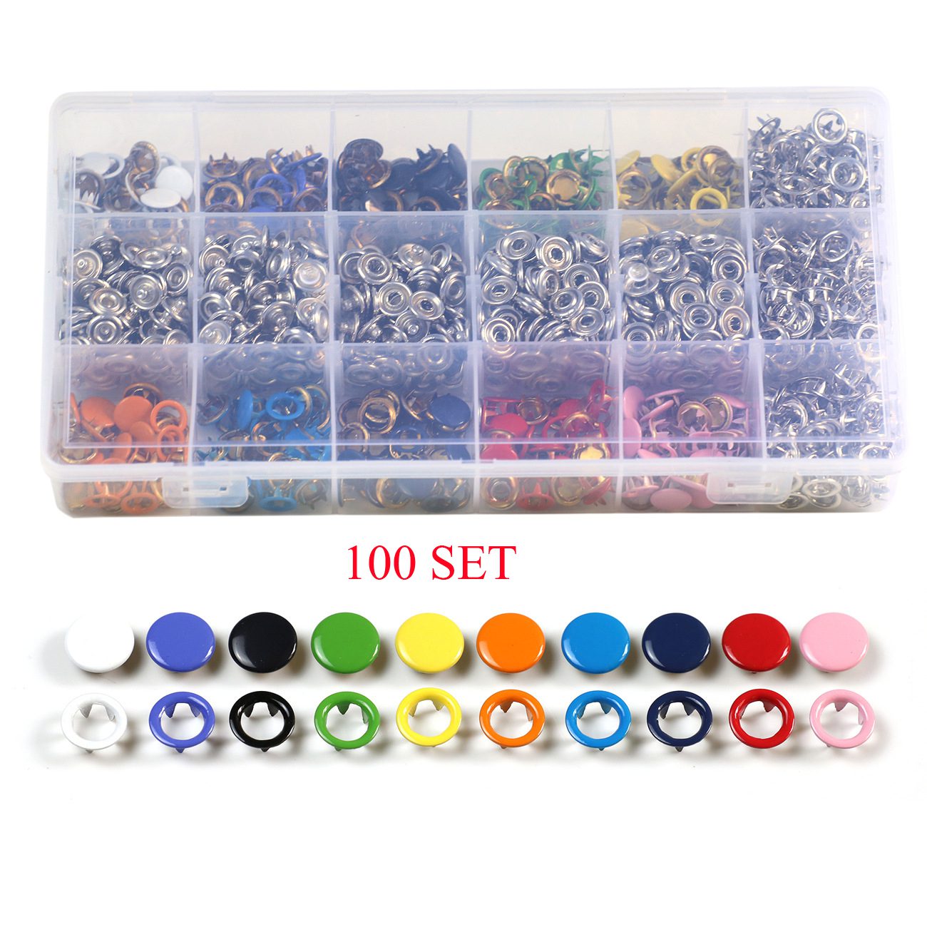 Lextra™ Snap fogó rögzítő eszköz – 200 db