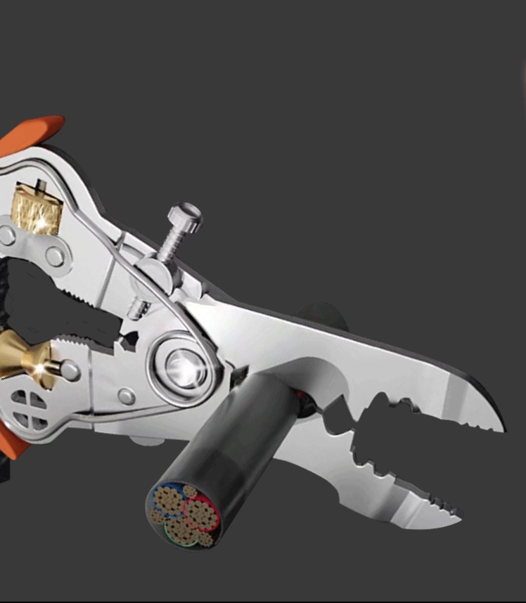 10-in-1 Multifunctional Wire Stripper Crimper Cable Cutter Pliers