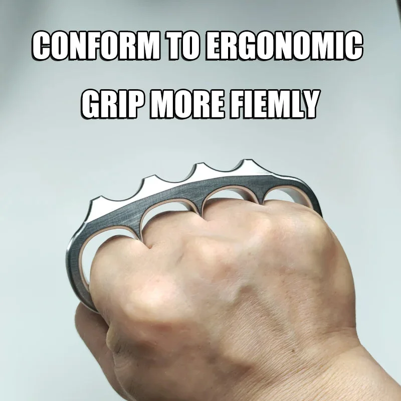 🔥Hot Selling🔥BRASS KNUCKLE PEA RING EDC SELF-DEFENSE WEAPON