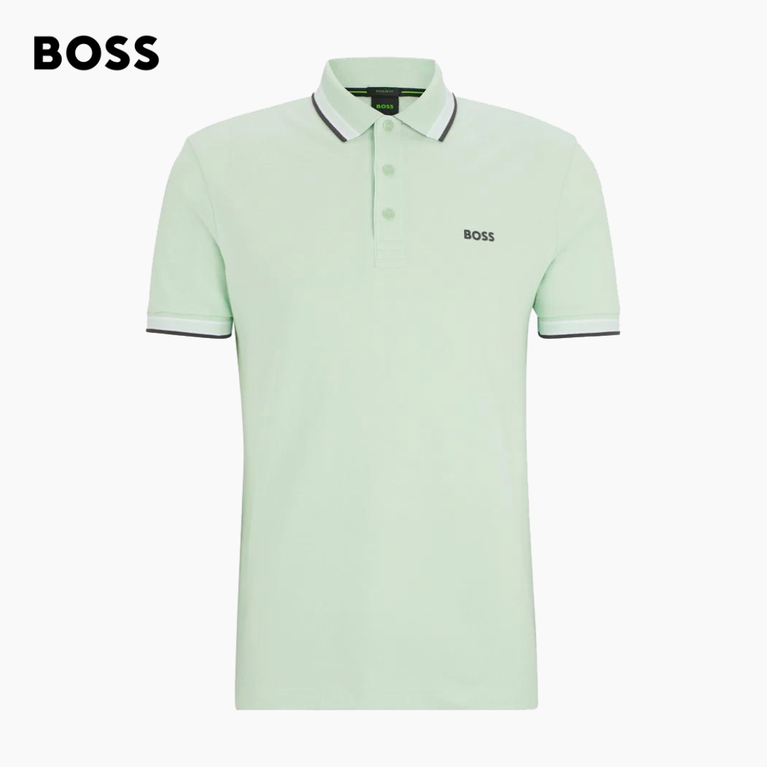 BOSS- Cotton Pique Polo Shirt