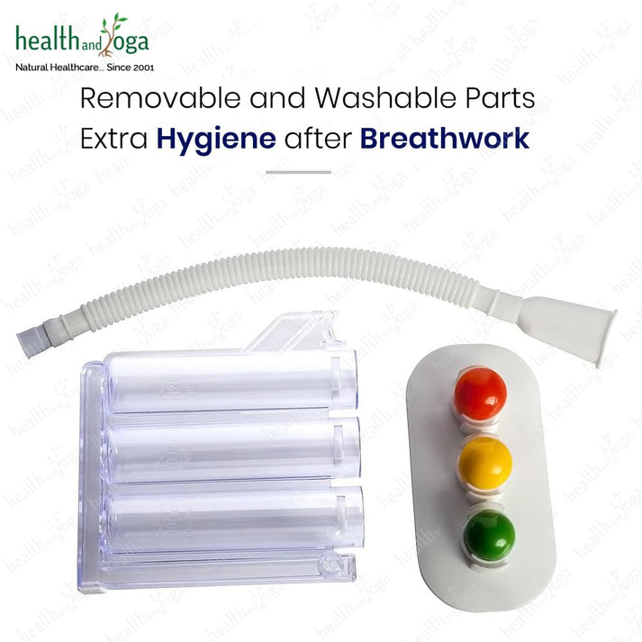 3-CHAMBER INCENTIVE STYLE SPIROMETER