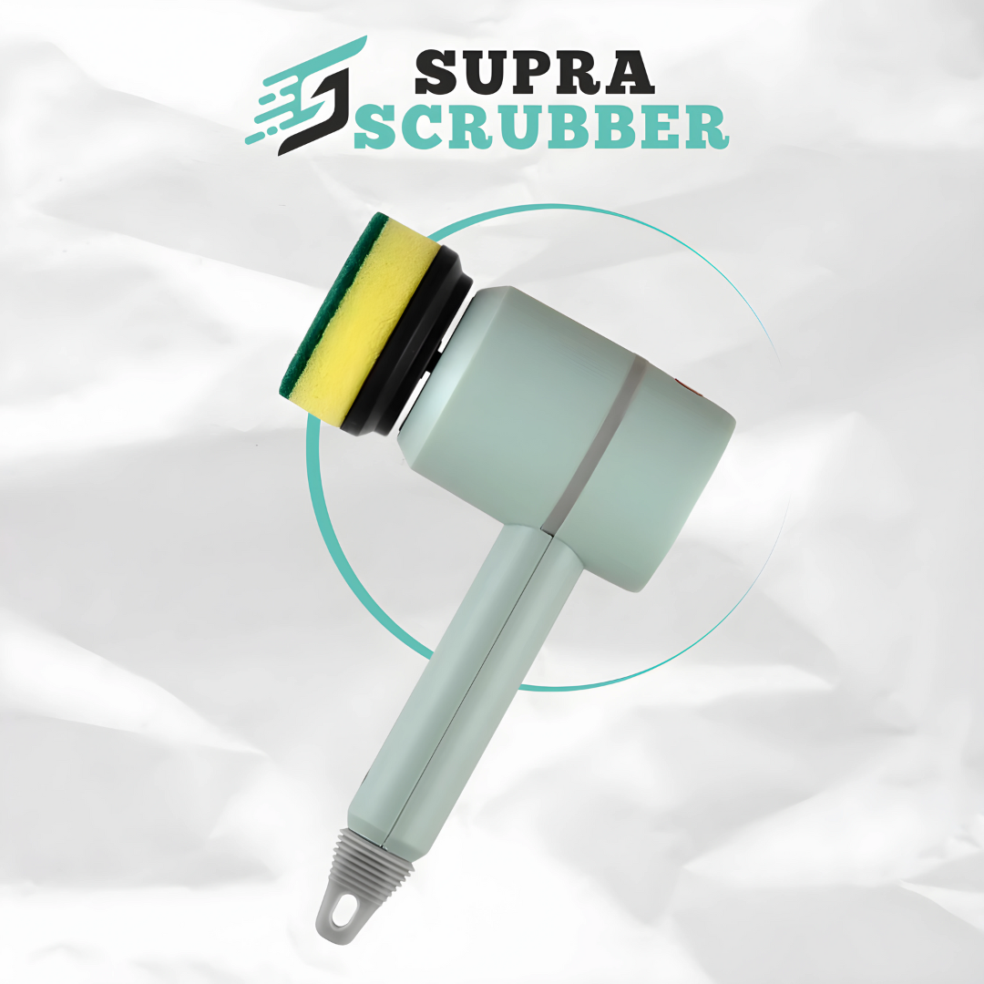 Multifunctional electric rotary scrubber gun, USB rechargeable