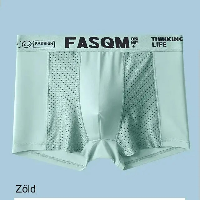 【6 Pack】 Men's Lightweight and Breathable Mesh Ice Silk Underwear