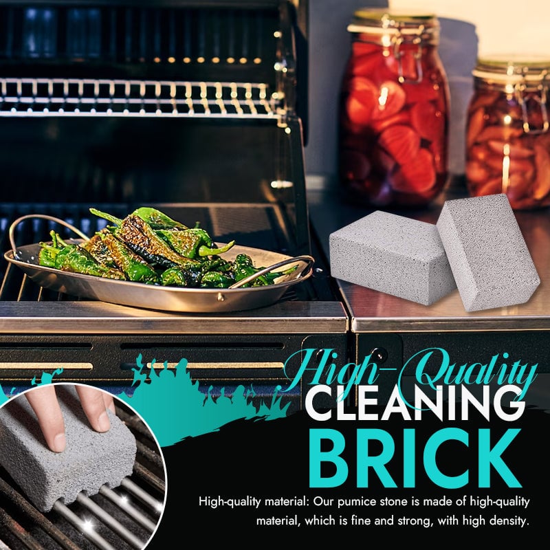 ⭐ Natural Pumice Grill Griddle Cleaning Block