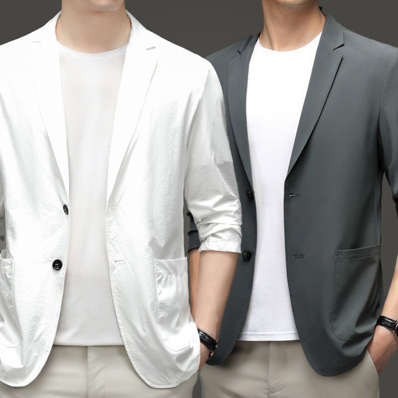 Men\'s summer lightweight suit jacket