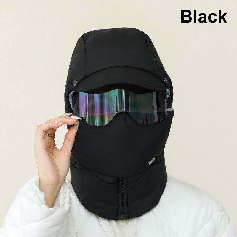 ❄️ Windproof full-face outdoor riding mask with goggles