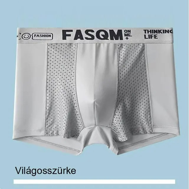 【6 Pack】 Men's Lightweight and Breathable Mesh Ice Silk Underwear