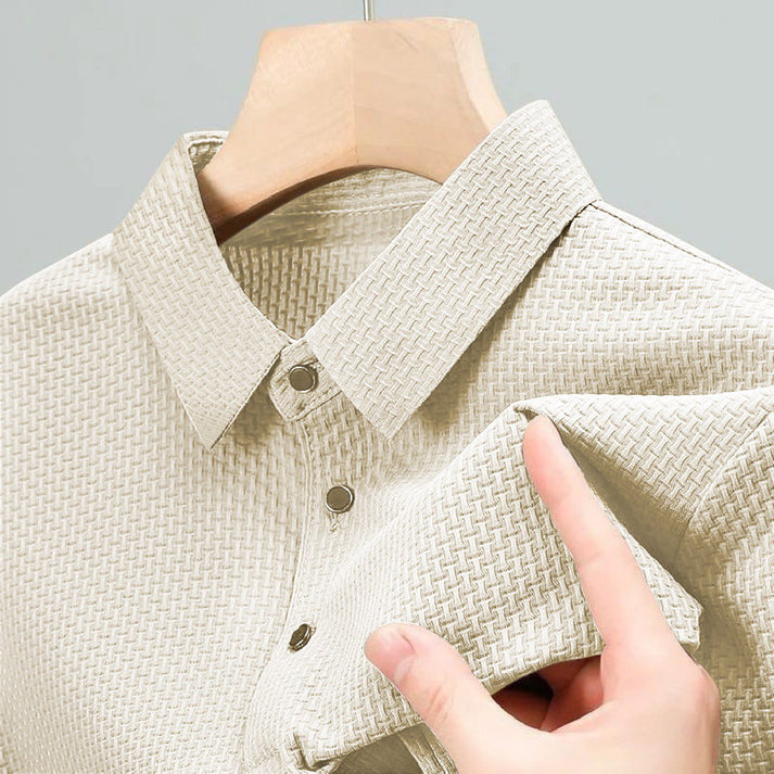 Premium Silk Textured T-Shirt For Men