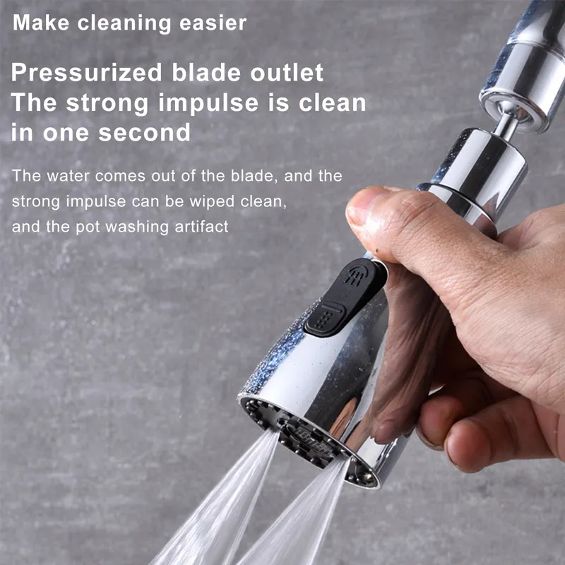 360 Degree Rotating Kitchen Faucet Extender