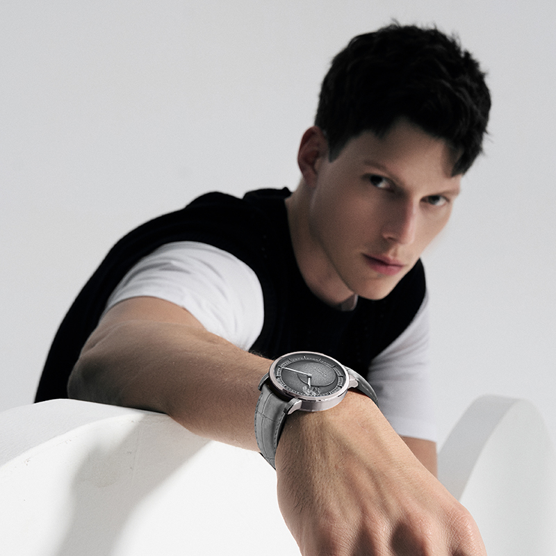 Agelocer New In Original Panoramic Luminous Moon  Phase Design  Luminous Moon Sapphire Glass