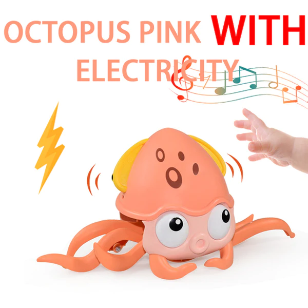 GOATYGOATY® CRAWLING CRAB BABY TOY: INTERACTIVE AND EDUCATIONAL TOY FOR BABIES