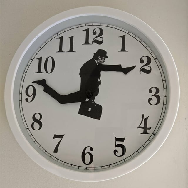 (🎁Mother's Day Sale-49% OFF) Silly Walk Wall Clock