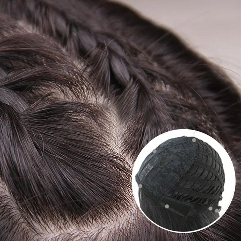 Oblíbená dlouhá kudrnatá paruka