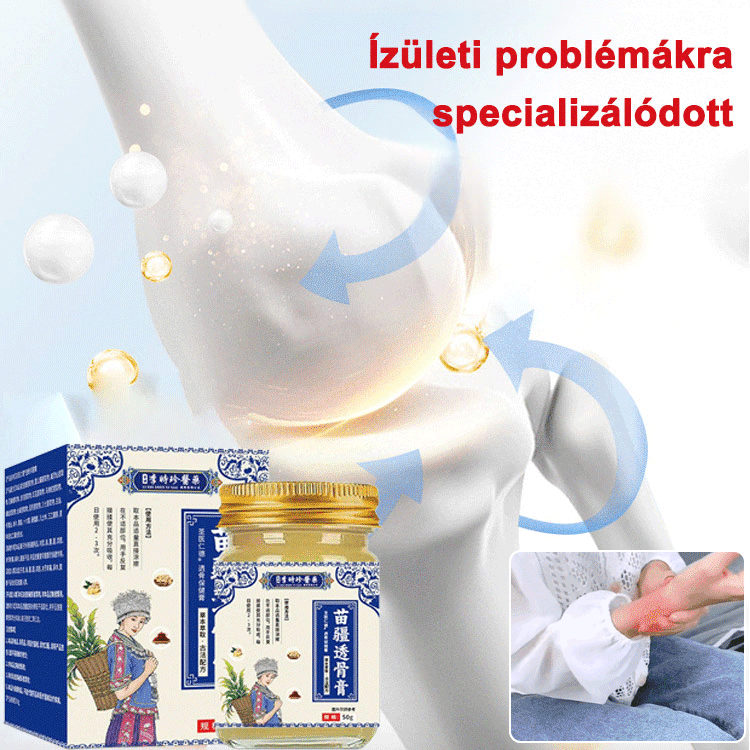 Muscle relaxant and pain reliever Miaojiang joint balm