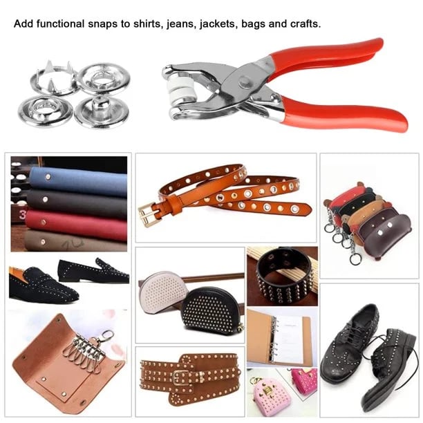 💖Mother's Day Sale 49% OFF-Metal Snap Buttons with Fastener Pliers Tool Kit