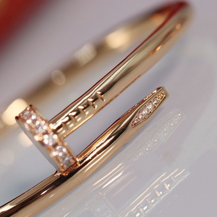 Nail Diamond Bracelet