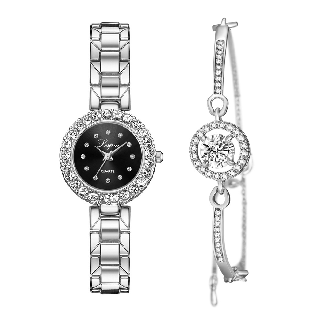 WOMEN WATCHES-SET BANGLE CLOCK BRACELET WRIST-WATCH QUARTZ WOMEN FASHION LADIES BRAND LUXURY