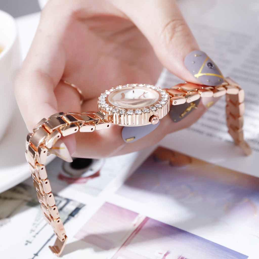 WOMEN WATCHES-SET BANGLE CLOCK BRACELET WRIST-WATCH QUARTZ WOMEN FASHION LADIES BRAND LUXURY
