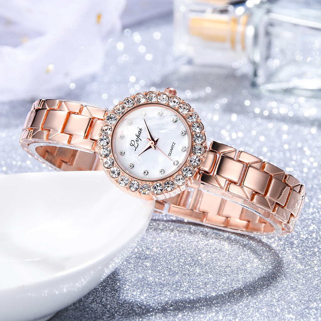 WOMEN WATCHES-SET BANGLE CLOCK BRACELET WRIST-WATCH QUARTZ WOMEN FASHION LADIES BRAND LUXURY