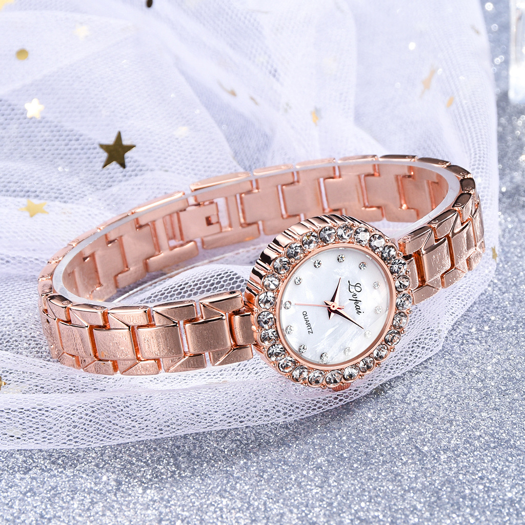 WOMEN WATCHES-SET BANGLE CLOCK BRACELET WRIST-WATCH QUARTZ WOMEN FASHION LADIES BRAND LUXURY