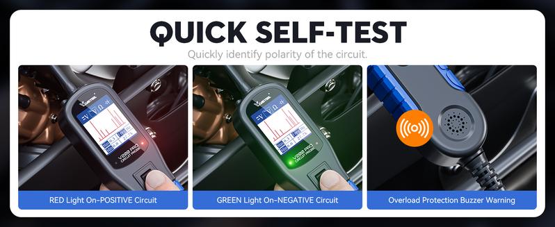 Product Introduction of VDIAGTOOL V200 Pro Automotive Power Circuit Probe Tester Breaker Finder Tool, 12/24V Electrical Open Short Circuit Finder, Wire Tracer, AC DC Voltage Trailer Relay Fuse Test car checker device Detector Portable 26