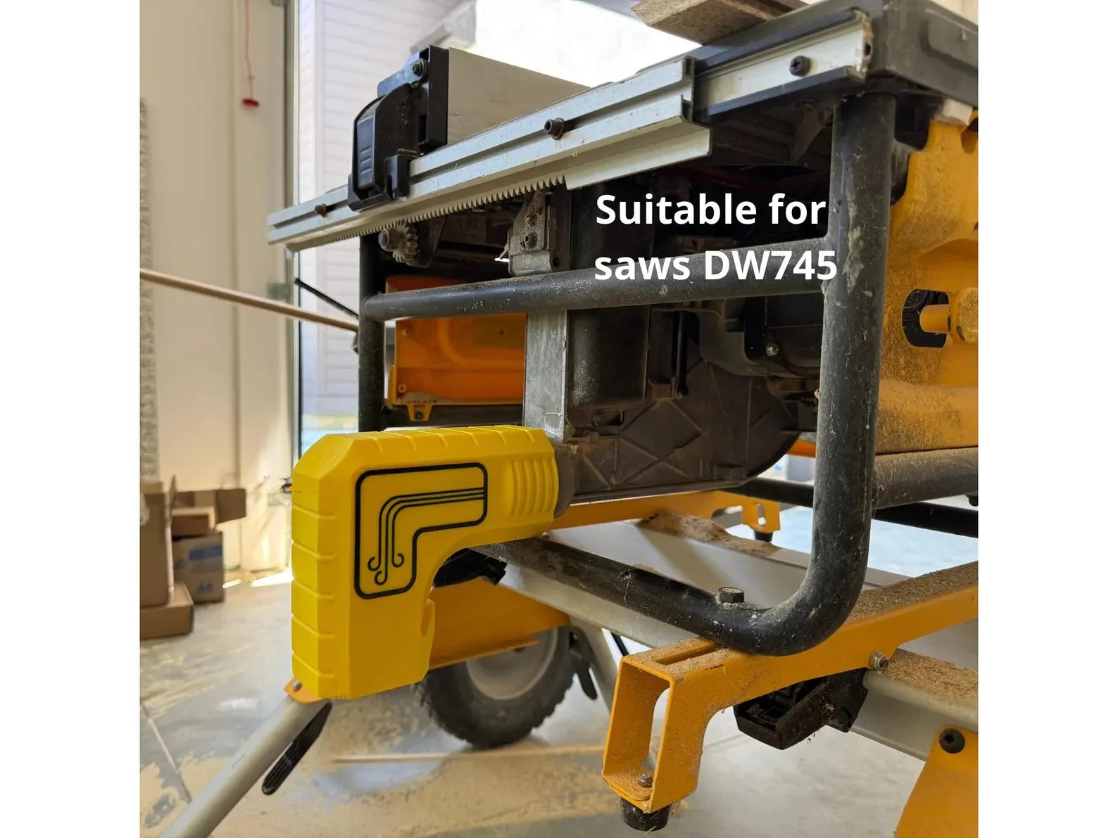 🔥Last Day 49% OFF - 🛠️DeWalt Table Saw Dust Extraction Adapter🪵✨Vacuum-Free Gravity Dust Collection, Bucket-Ready, Zero-Cleanup Design