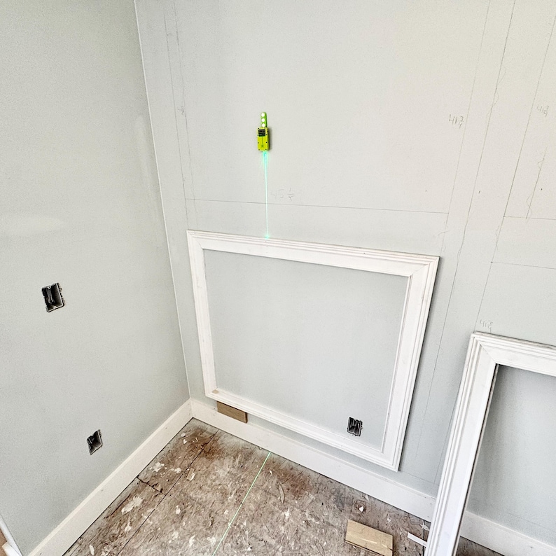 Magnetic stud finder with Red laser or Green laser. Tools and equipments for carpenter.