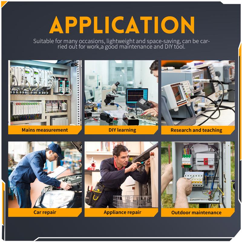 2 in 1 Handheld Oscilloscope/DDS Signal Generator Digital Portable Automotive Oscilloscope