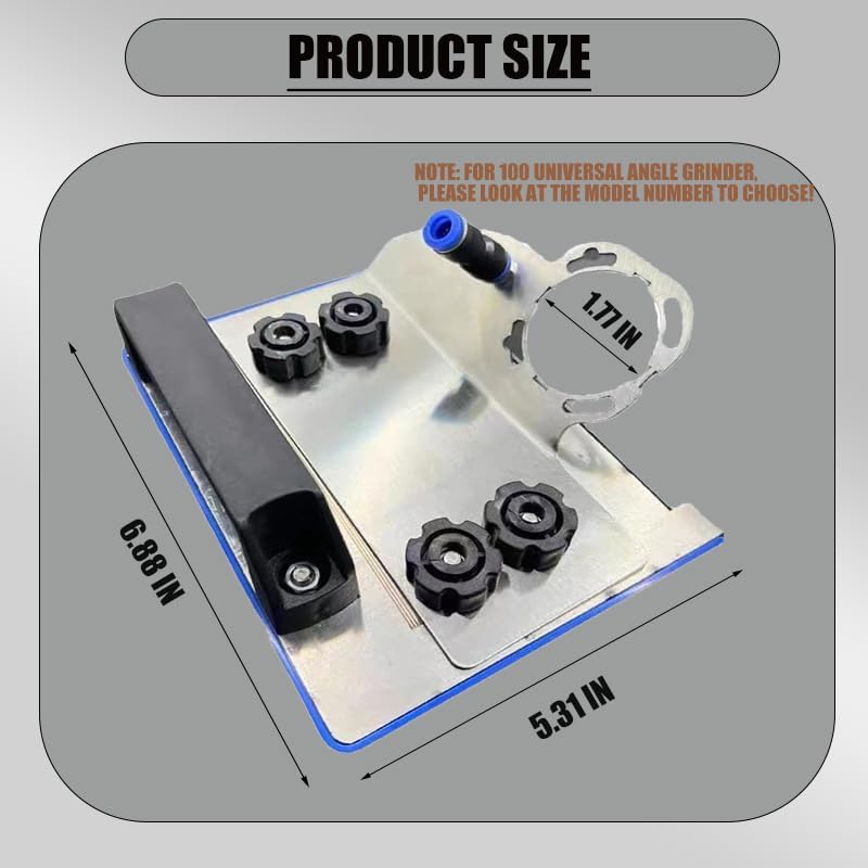 Angle Grinder Stand for Tile 45°Chamfer Cutting