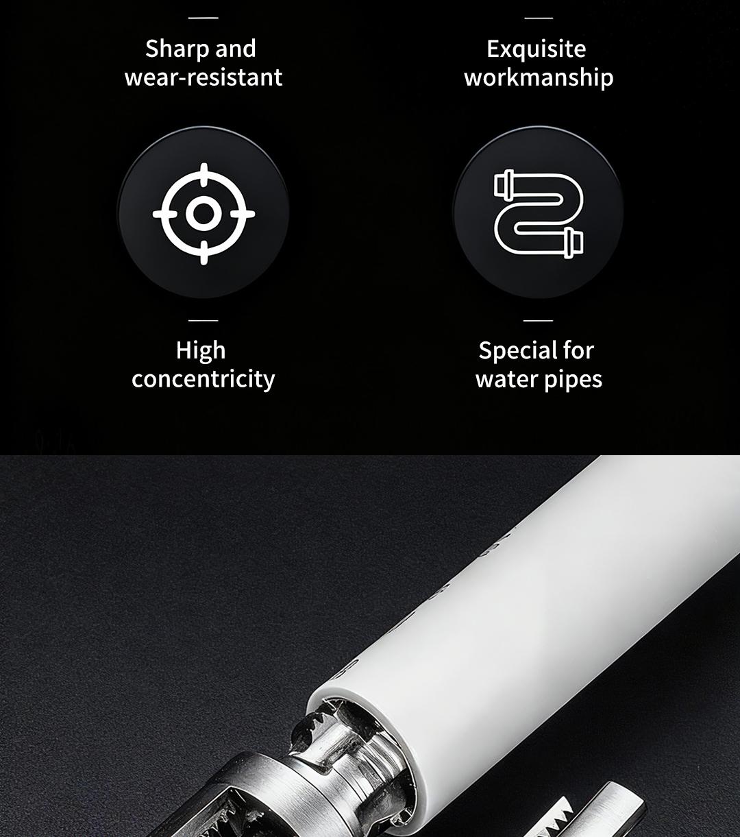 SOPAMI Pipe Tapping and Threading Tool | Dual-Specification Compatible, Wear-Resistant and Durable, Maximizing Efficiency in Pipe Installation and Repair!