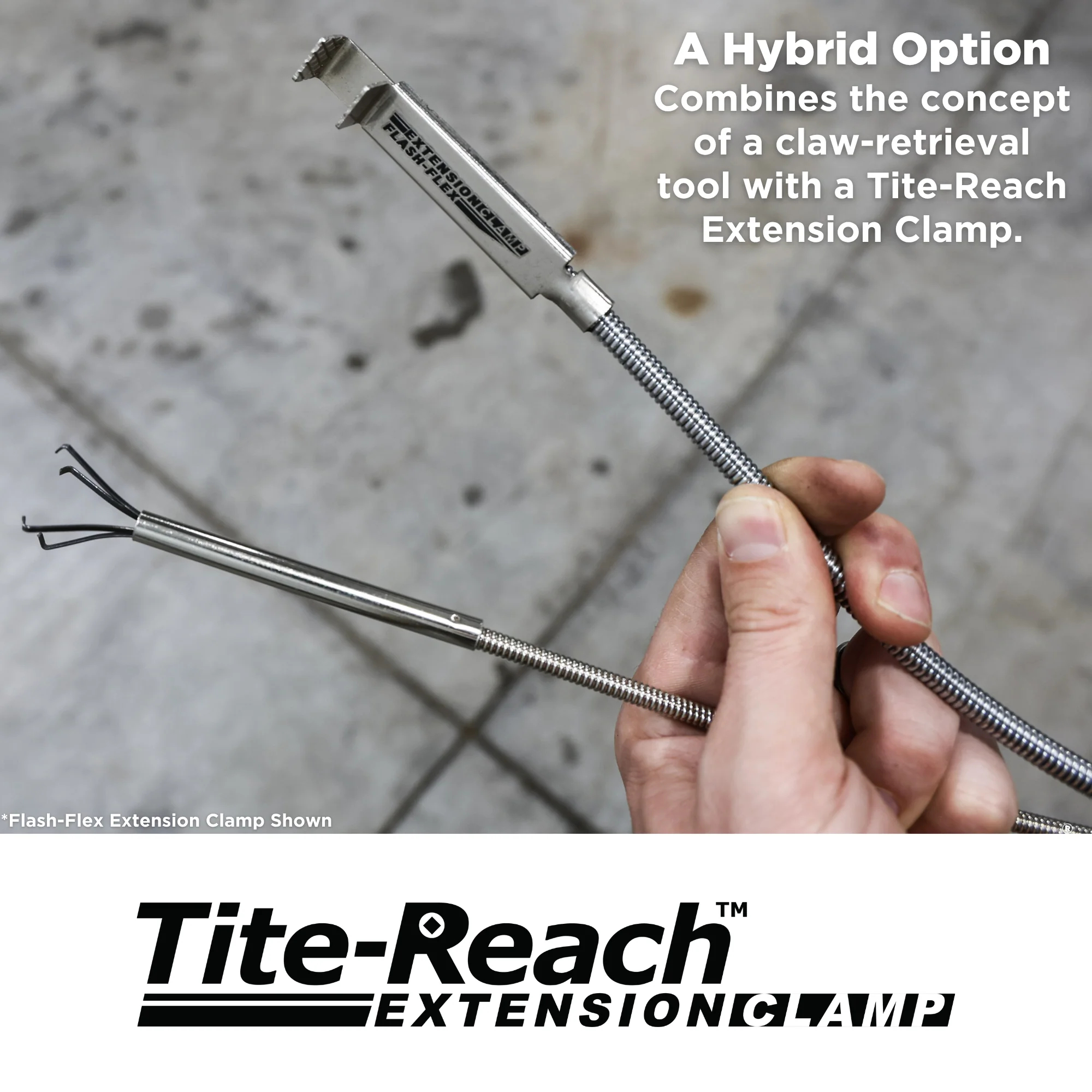 Flexible telescopic magnetic picker with claws for car screws and small parts