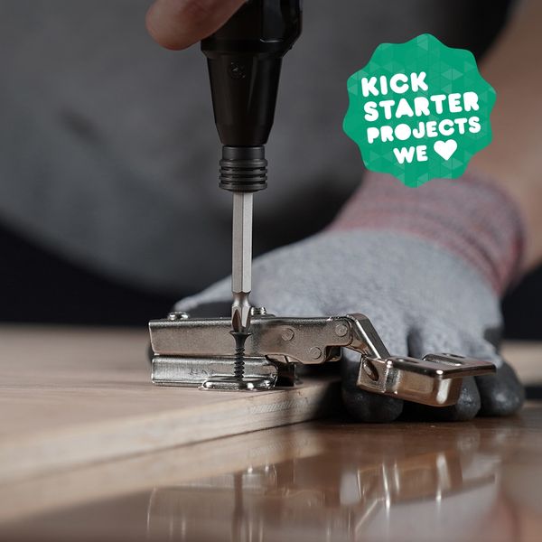 2-in-1 Compact Hybrid Power Screwdriver