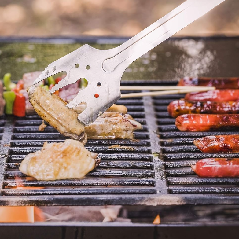 Roxon 6 in 1 Detachable and Foldable Multifunctional Grilling Utensil Set, Special Portable Grilling Utensils for Patio and Outdoor BBQ