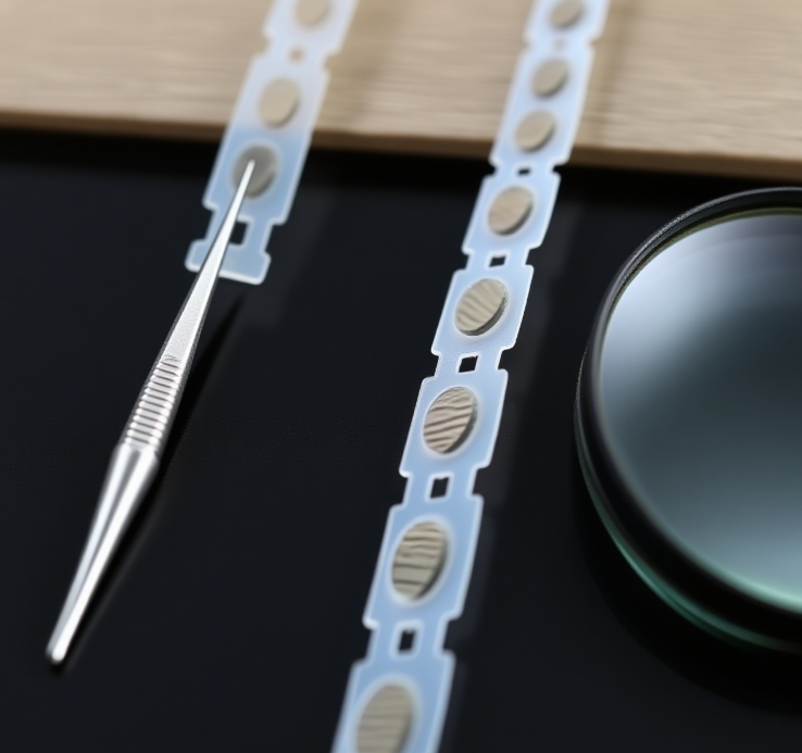 Repairing holes in wooden boards