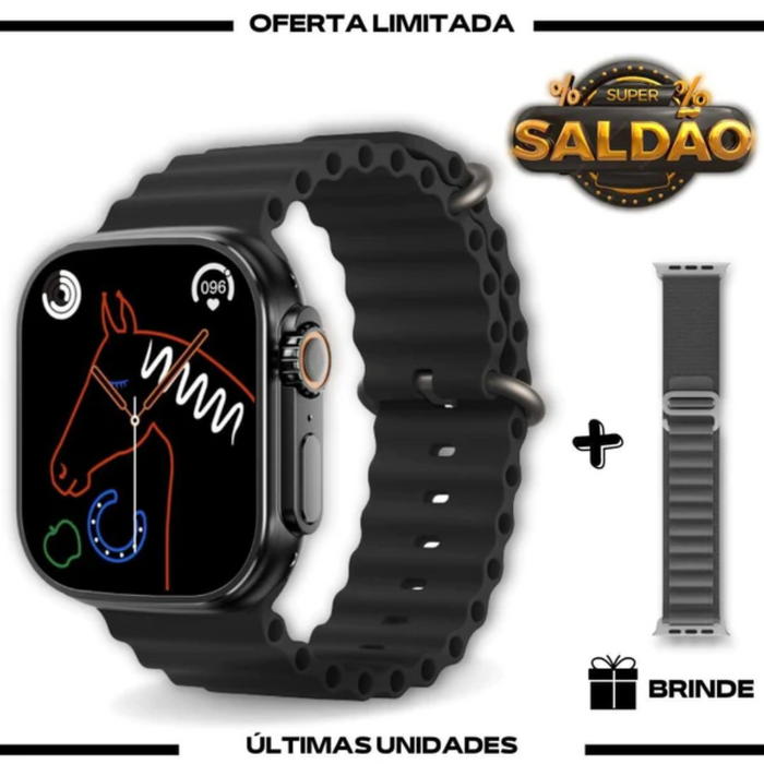 Smartwatch - Ultra + Series (2nd Gift Strap)