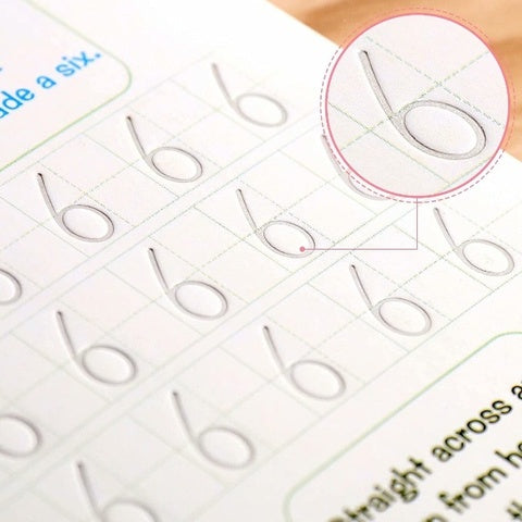 MAGICAL HANDWRITING REUSABLE BOOK (1 SET OF 4 BOOKS)