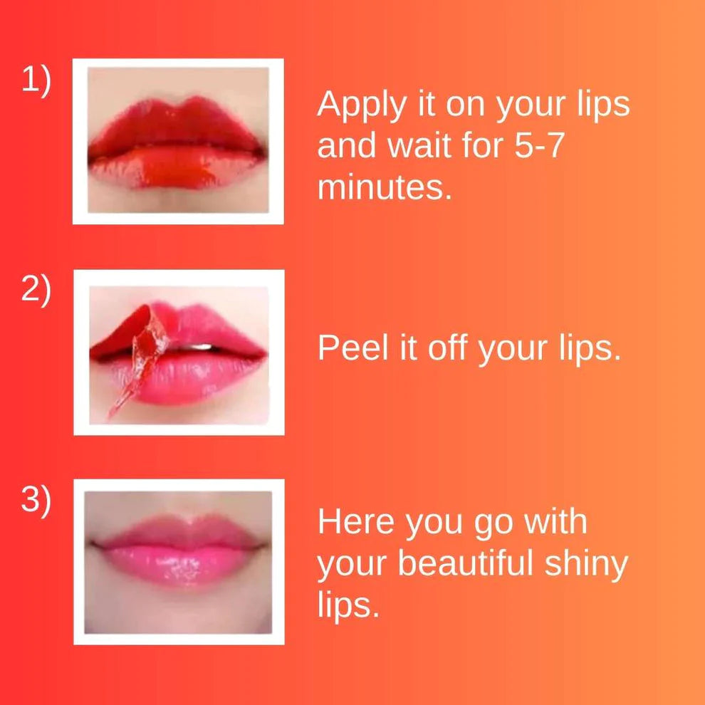 6 Colors Waterproof Liquid Impermeable lip gloss