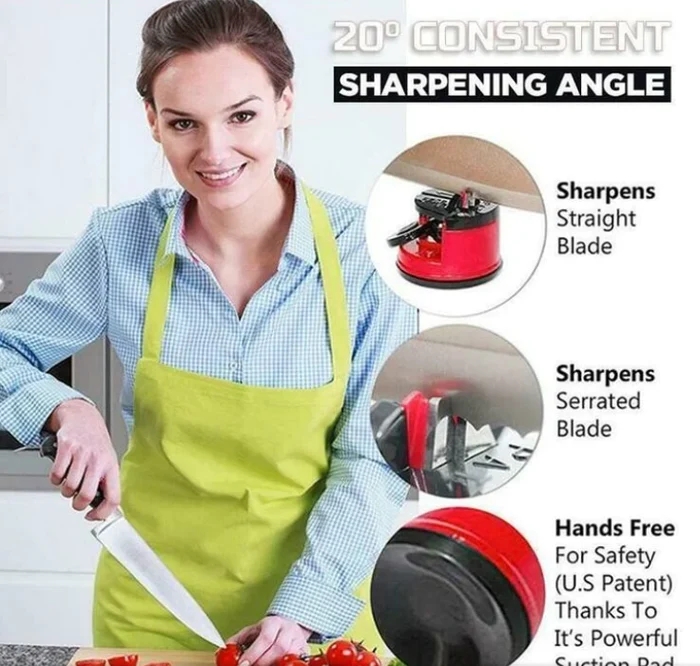SUCTION KNIFE SHARPENER