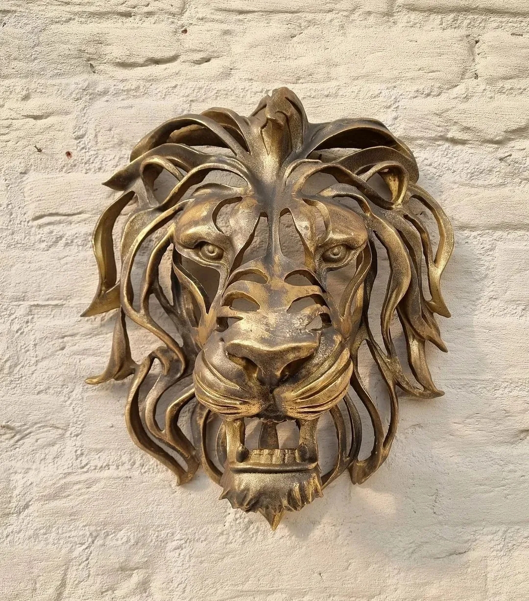 🔥Flash Sale 49% OFF🦁Lion Head Wall Mounted Art Sculpture🎁