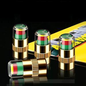 4 PCS Car Auto Tire Pressure Monitor Valve, Car Pressure Monitor Valve Stem, Tire Pressure Monitor