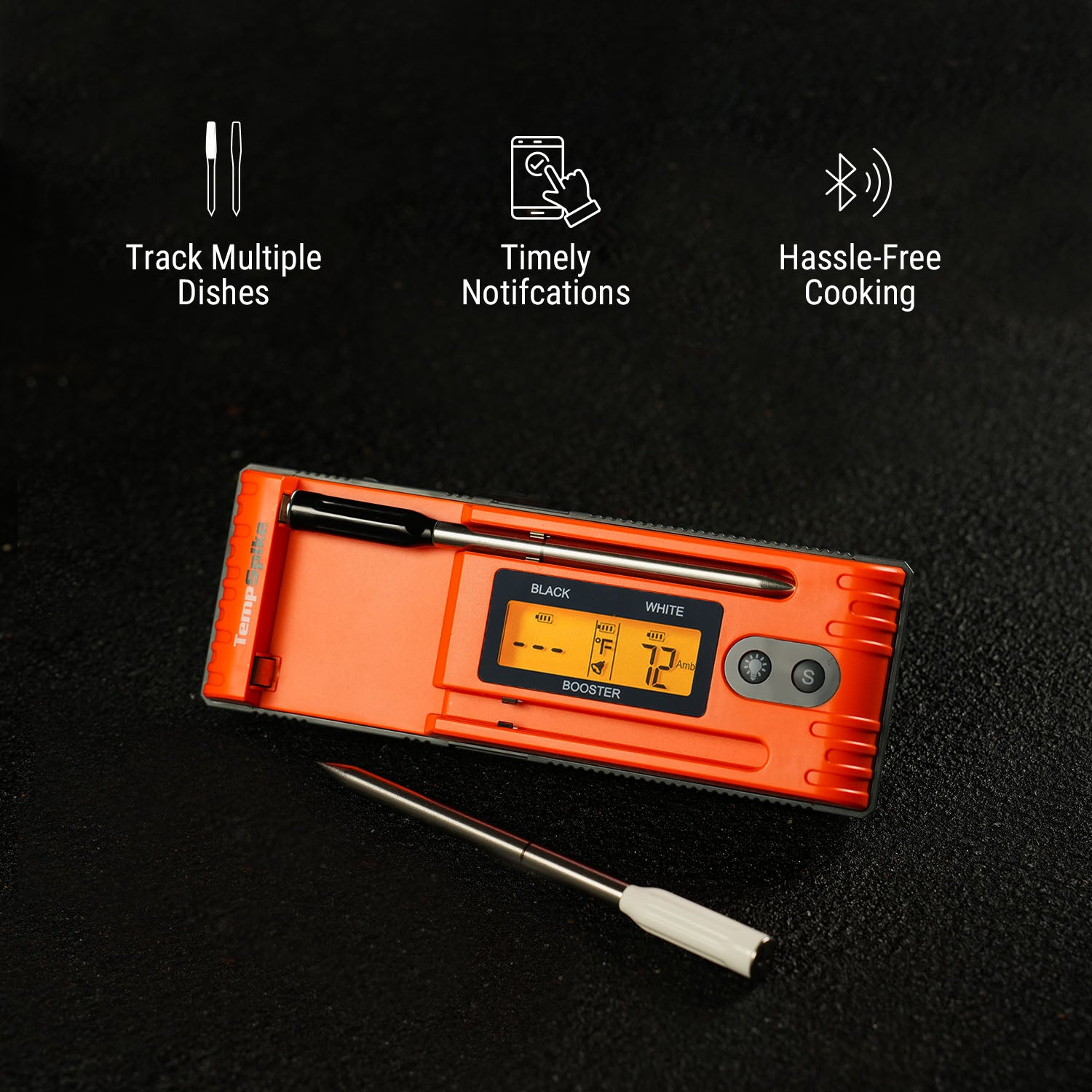 TP962 Twin TempSpike Wireless Meat Thermometer