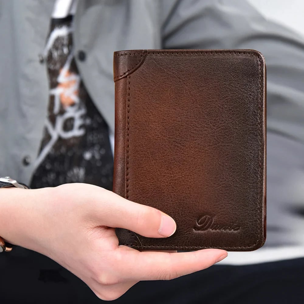 🔥🎁2023-Christmas Hot Sale🎁-49% OFF-🔒RFID🔒Genuine Leather Wallet for Men💰