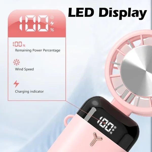 Portable electric cold compress cooling fan