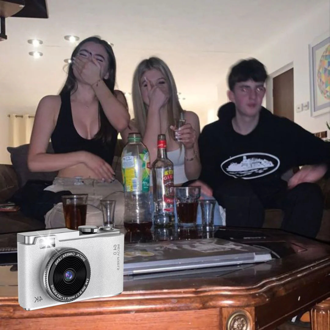 digital retro camera from the 2000s